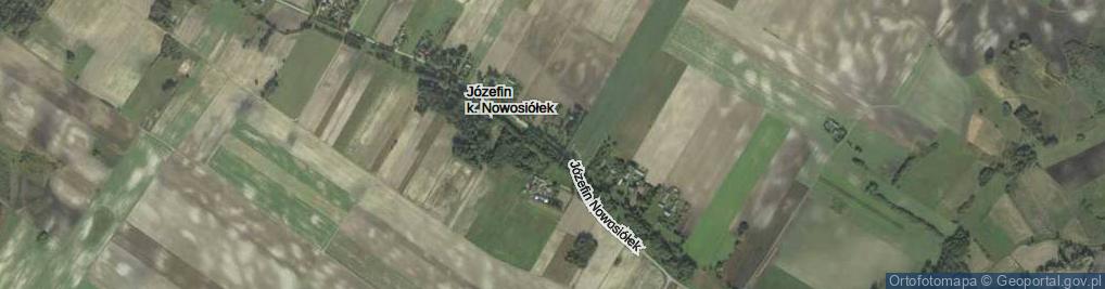 Zdjęcie satelitarne Józefin k. Nowosiółek ul.